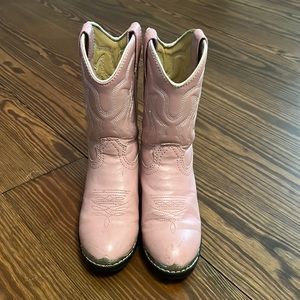 Little girls cow girl boots